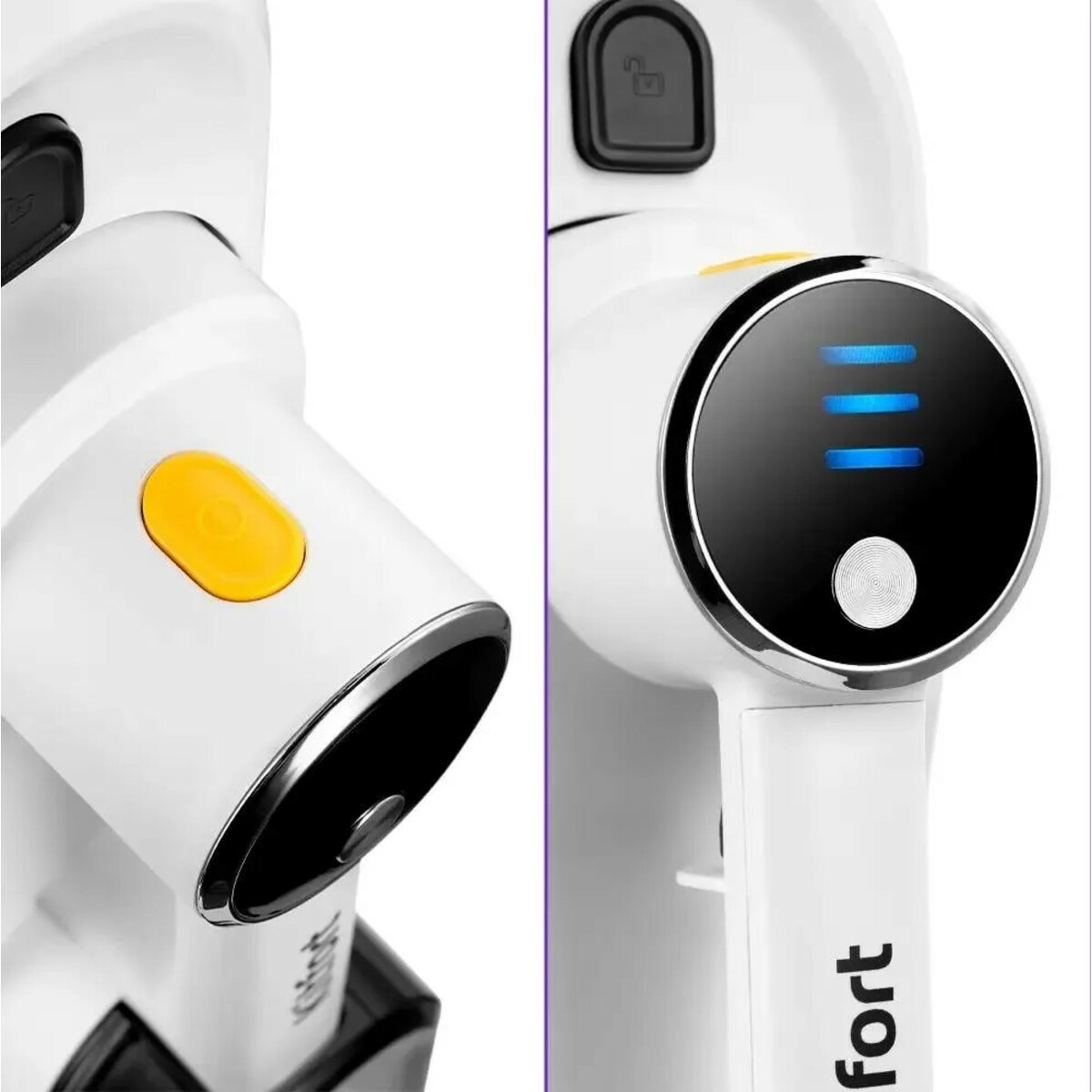 Швабра паровая Kitfort КТ-1072 (Цвет: White/Black)