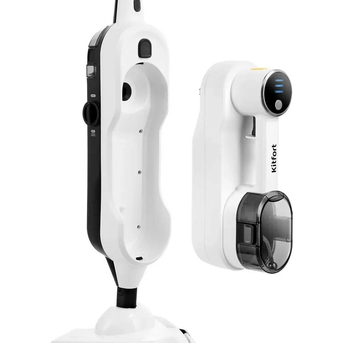 Швабра паровая Kitfort КТ-1072 (Цвет: White/Black)
