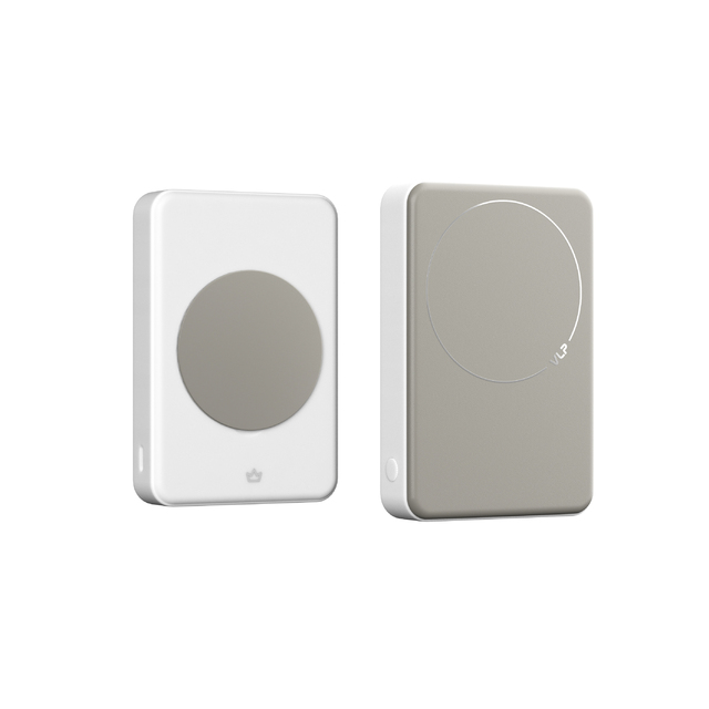 Внешний аккумулятор VLP Solid Energy 10000mAh SSB, QI2.2 30w (Цвет: White)