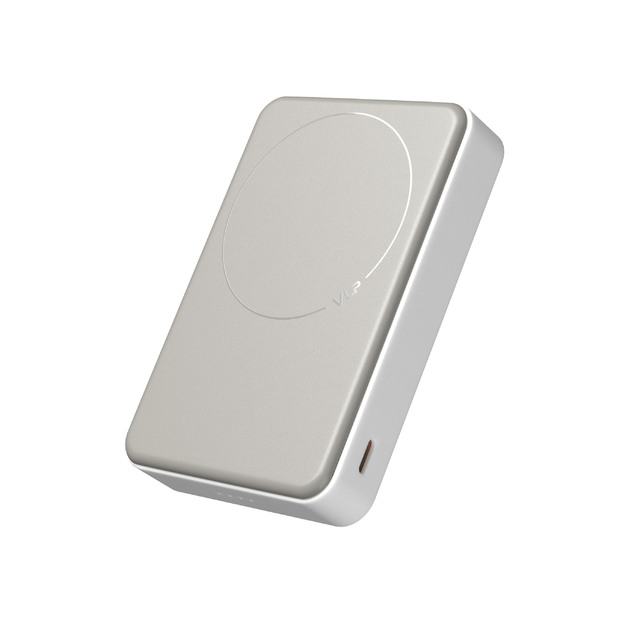 Внешний аккумулятор VLP Solid Energy 10000mAh SSB, QI2.2 30w (Цвет: White)