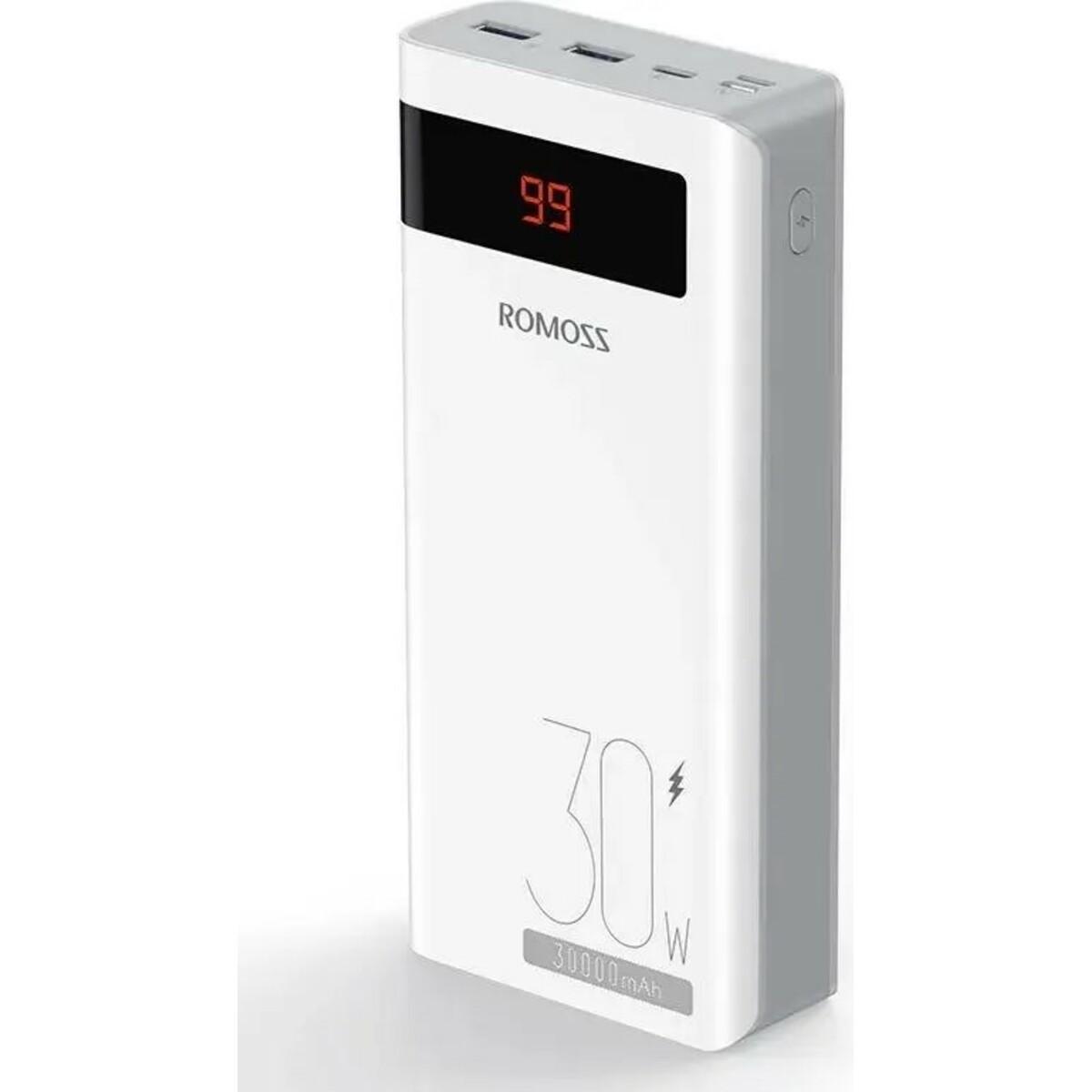 Внешний аккумулятор Romoss Sense8PS Pro 30000mAh, белый