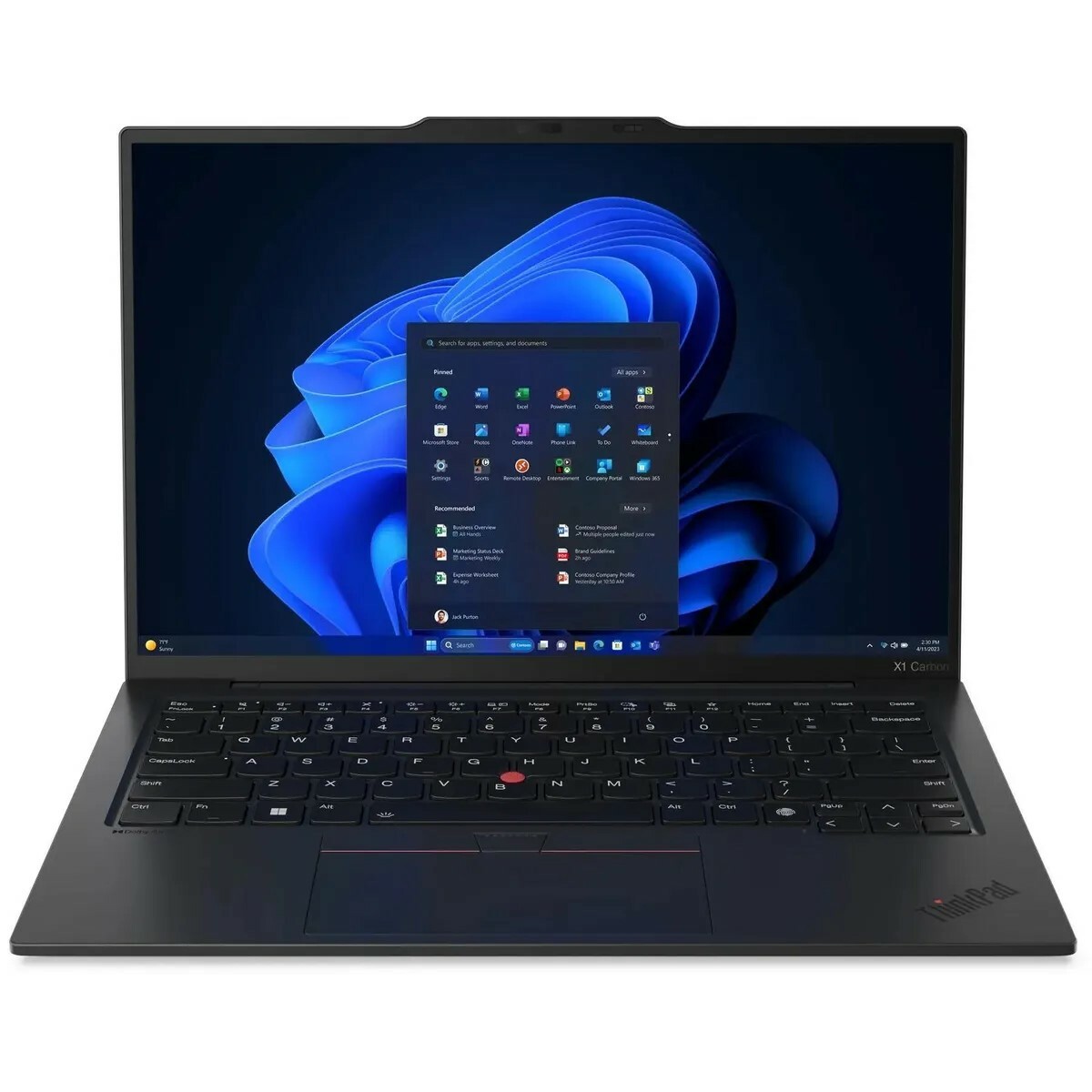 Ноутбук Lenovo ThinkPad X1 Carbon G12 (Core Ultra 7 155U 1.7Ghz / 32Gb LPDDR5x / SSD1Tb / Intel Graphics / 14