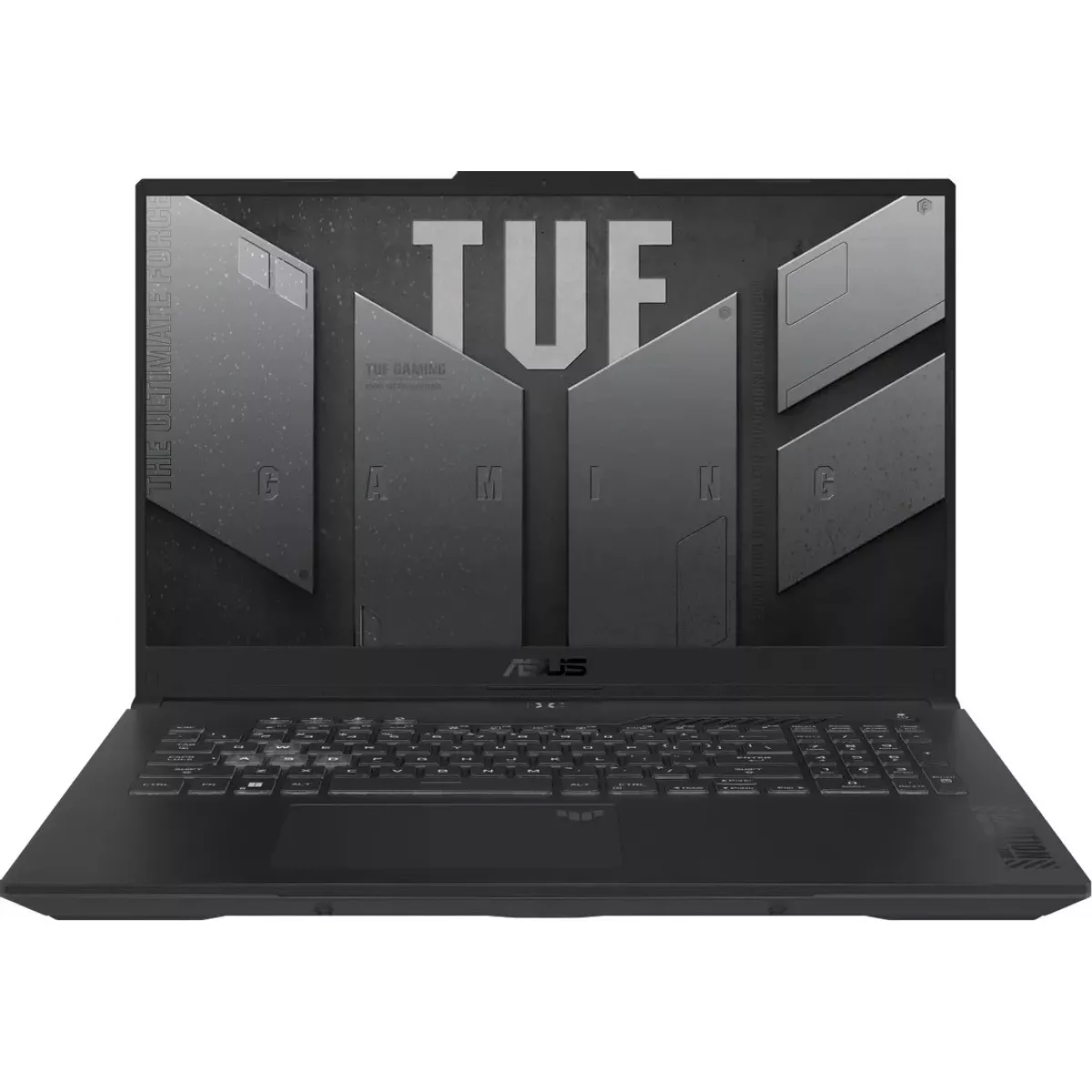 Ноутбук Asus TUF Gaming A17 FA707NUG-HX182 (Ryzen 7 7445HS 3.2Ghz/16Gb DDR5/SSD512Gb/NVIDIA GeForce RTX4050 6Gb/17.3 /noOS/gray) (90NR0EF5-M00AX0)