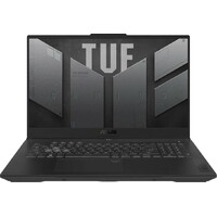 Ноутбук Asus TUF Gaming A17 FA707NUG-HX182 (Ryzen 7 7445HS 3.2Ghz/16Gb DDR5/SSD512Gb/NVIDIA GeForce RTX4050 6Gb/17.3 /noOS/gray) (90NR0EF5-M00AX0)