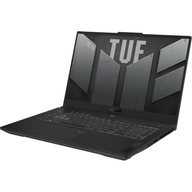 Ноутбук Asus TUF Gaming A17 FA707NUG-HX182 (Ryzen 7 7445HS 3.2Ghz / 16Gb DDR5 / SSD512Gb / NVIDIA GeForce RTX4050 6Gb / 17.3