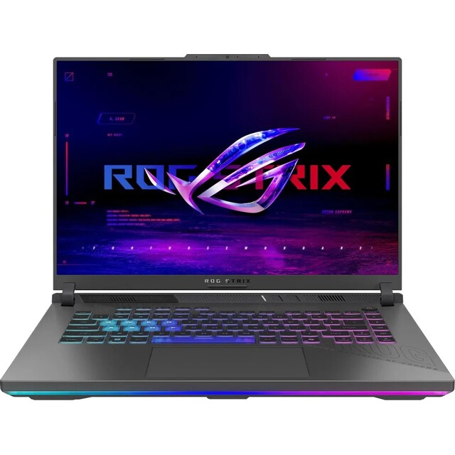 Ноутбук Asus ROG Strix G16 G614PR-RV027 (Ryzen 9 8940HX 2.4Ghz / 16Gb DDR5 / SSD1Tb / NVIDIA GeForce RTX5070Ti 12Gb / 16" / noOS / gray) (90NR0NJ7-M001J0)