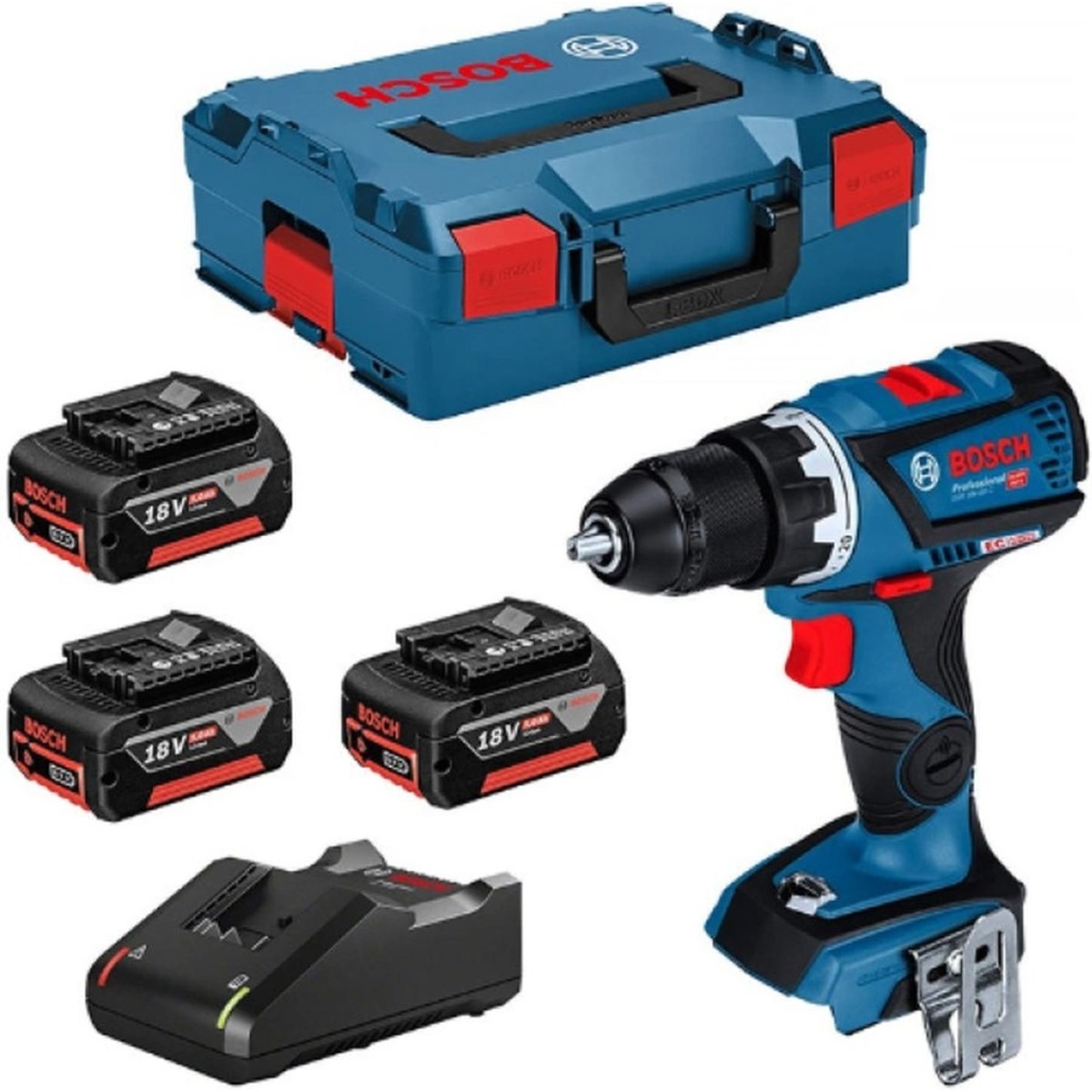 Дрель-шуруповерт Bosch GSR 18V-60C (Цвет: Blue)