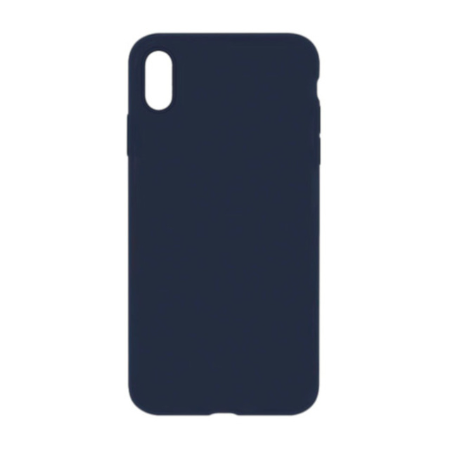 Чехол-накладка Devia Nature case Silicon Case для смартфона iPhone XS Max (Цвет: Navy Blue)
