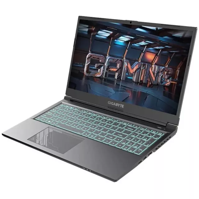 Ноутбук Gigabyte G5 Core i5 13500H 16Gb SSD512Gb NVIDIA GeForce RTX4060 8Gb 15.6 IPS FHD (1920x1080) Free DOS, черный WiFi BT Cam (KF5-53KZ353SD)