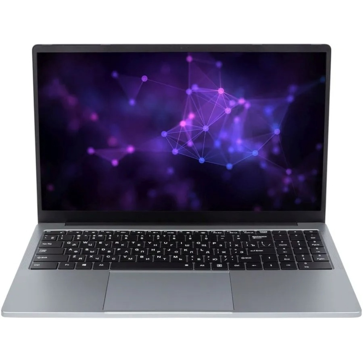 Ноутбук Hiper DZEN MTL1569 Core i5 1135G7 16Gb SSD512Gb NVIDIA GeForce MX350 2Gb 15.6 IPS FHD (1920x1080) Windows 10 silver BT Cam