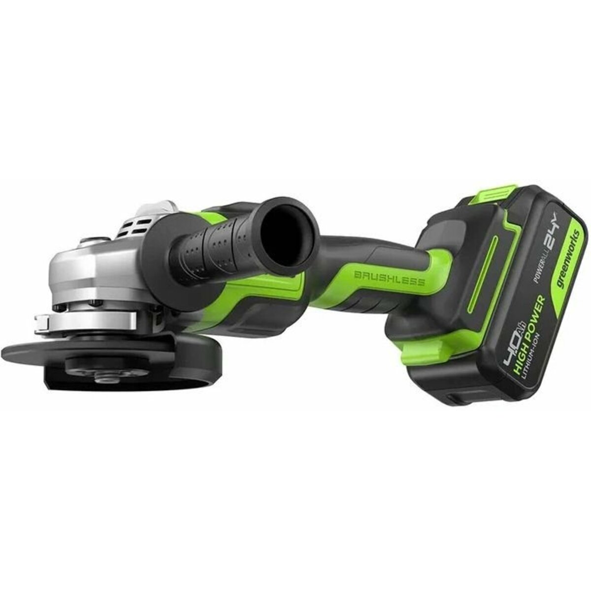 Углошлифовальная машина Greenworks GD24AG (Цвет: Green)