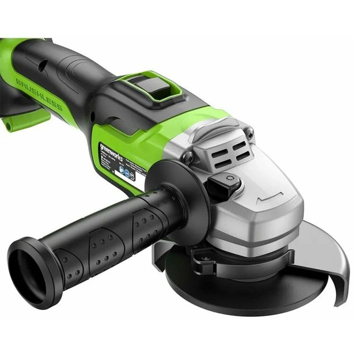 Углошлифовальная машина Greenworks GD24AG (Цвет: Green)