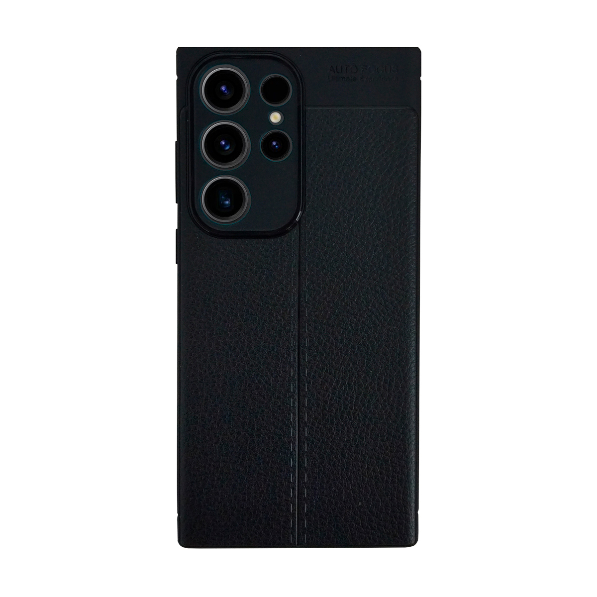 Чехол-накладка Devia Leather Texture Case для смартфона Samsung Galaxy S23 Ultra, черный
