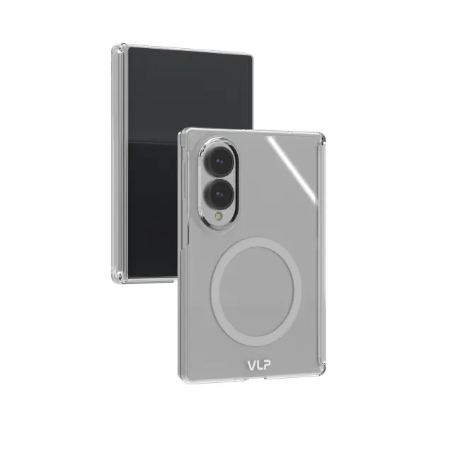 Чехол-накладка VLP Crystal Flex Case с MagSafe для Samsung Galaxy Z Fold 8, прозрачный