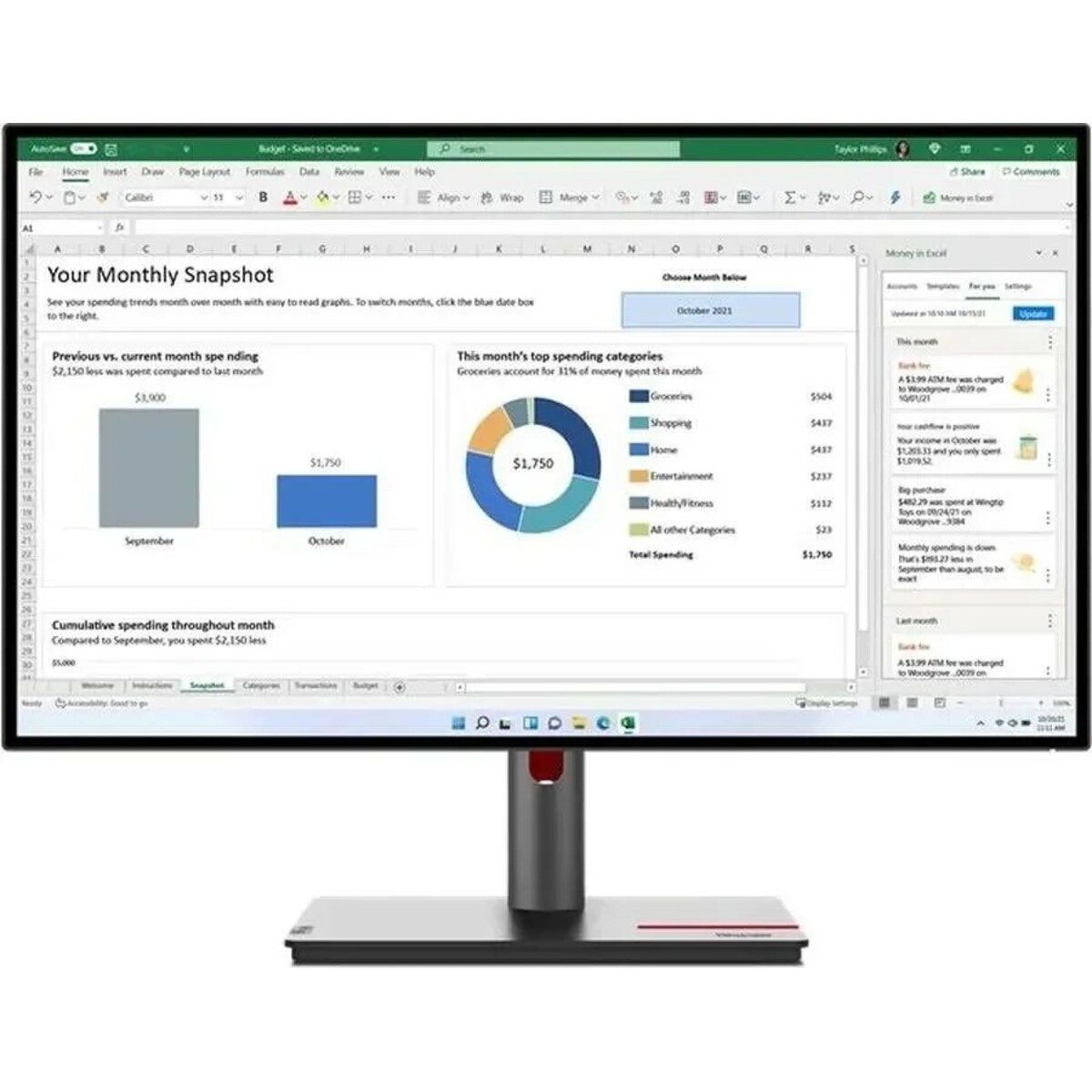 Монитор Lenovo 27