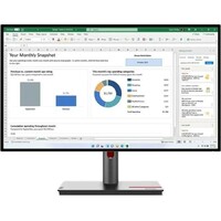 Монитор Lenovo 27  P27h-30, черный 
