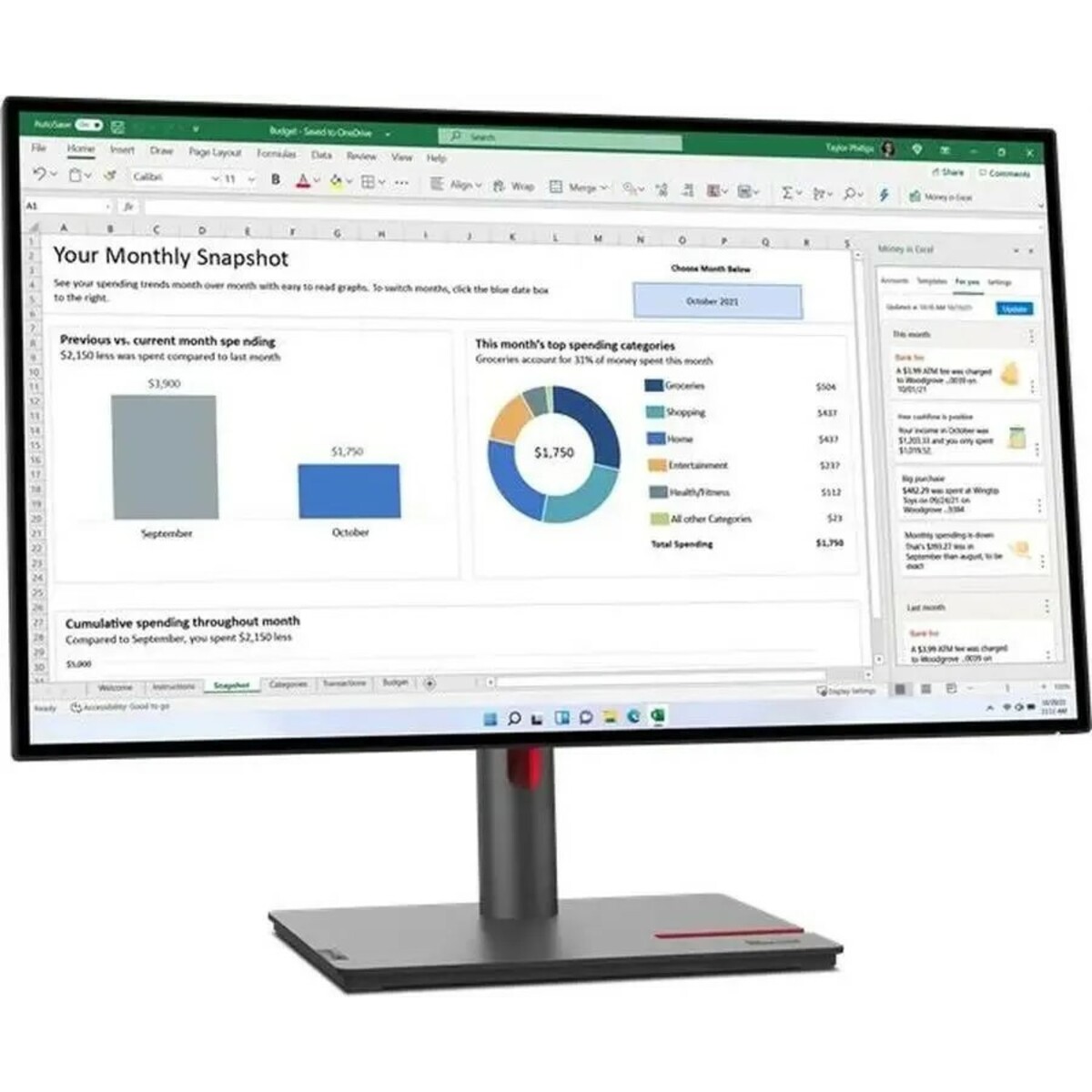 Монитор Lenovo 27