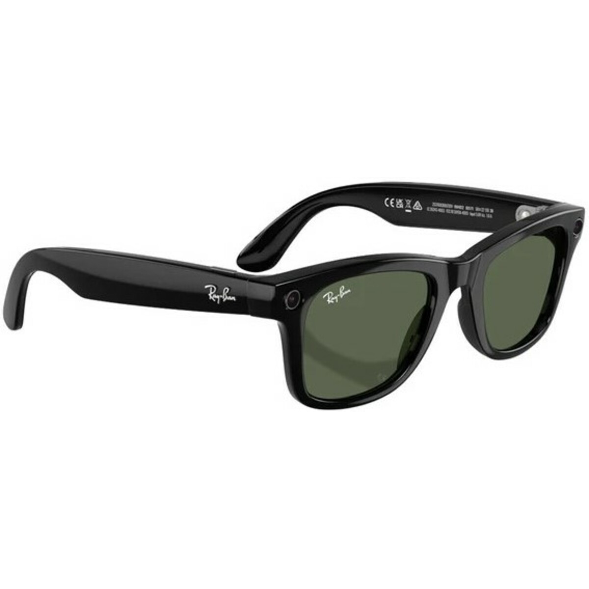 Умные очки Ray-Ban Meta Wayfarer RW4012 (Gen2) (Цвет: Shiny Black/G15 Green)
