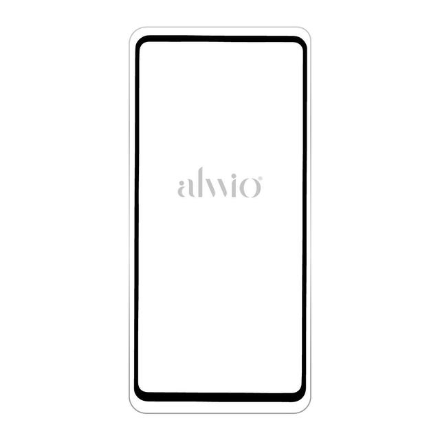 Защитное стекло Alwio Full Glue для смартфона Samsung Galaxy A71 / 72, черный