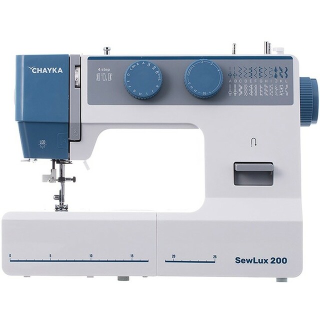Швейная машина Chayka SEWLUX 200 (Цвет: White/Blue)