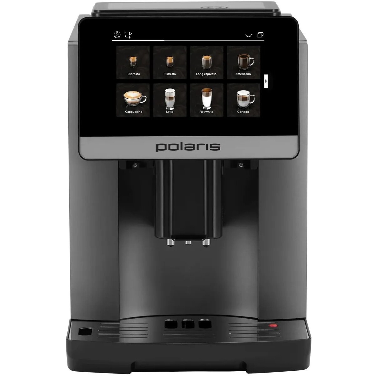 Кофемашина Polaris PACM 2080AC (Цвет: Dark Gray)