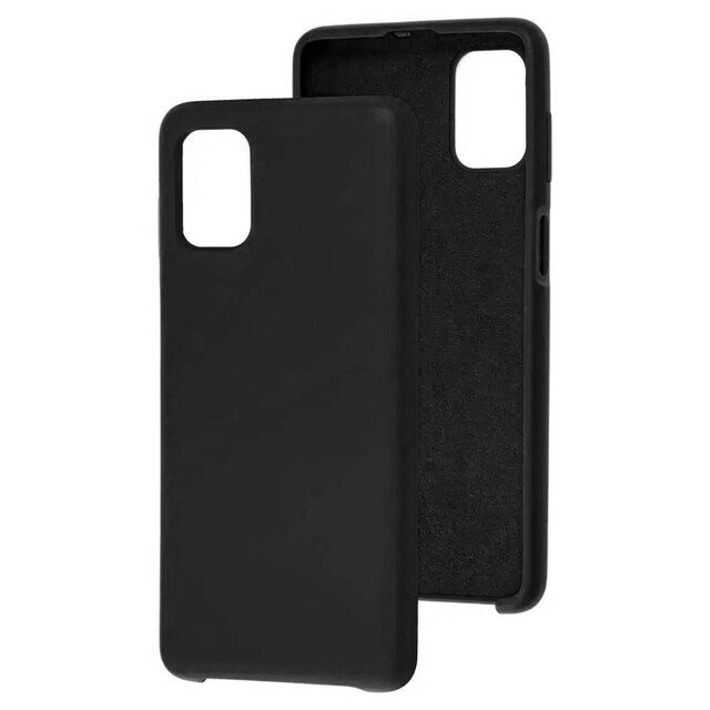 Чехол-накладка Soft Touch для смартфона Samsung Galaxy M51, черный