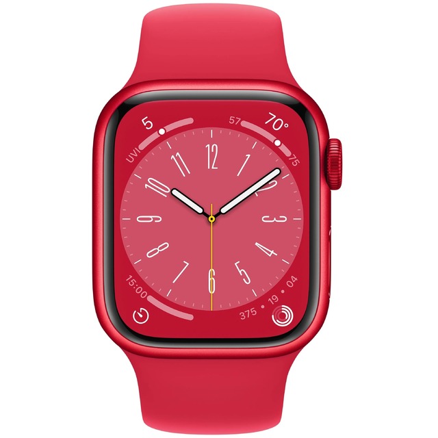 Умные часы Apple Watch Series 8 41mm Aluminum Case with Sport Band M/L (Цвет: Red)
