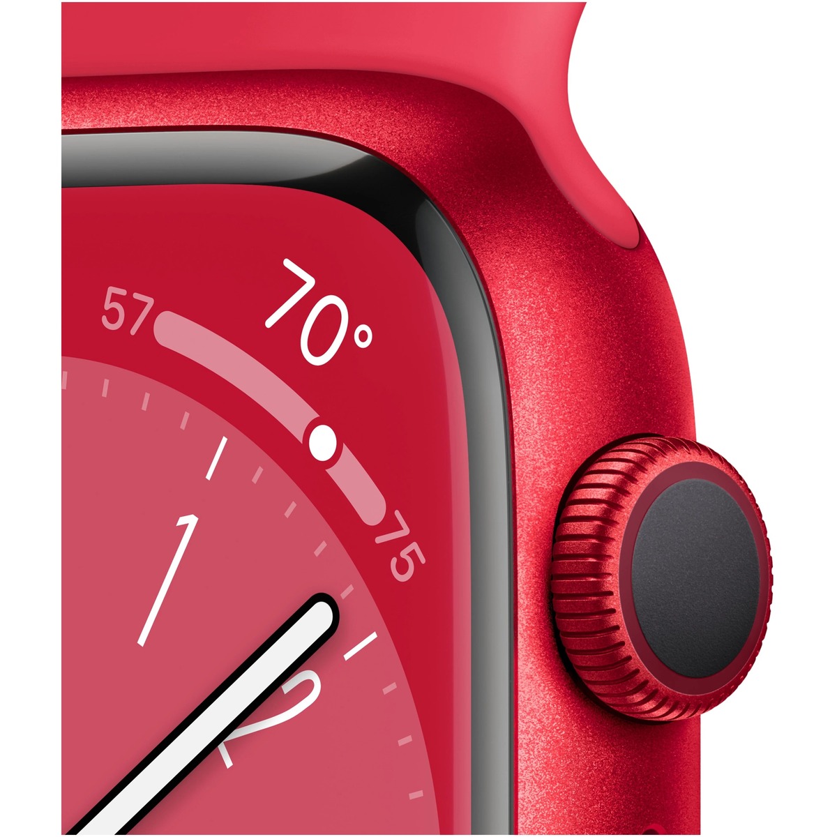 Умные часы Apple Watch Series 8 41mm Aluminum Case with Sport Band M / L (Цвет: Red)