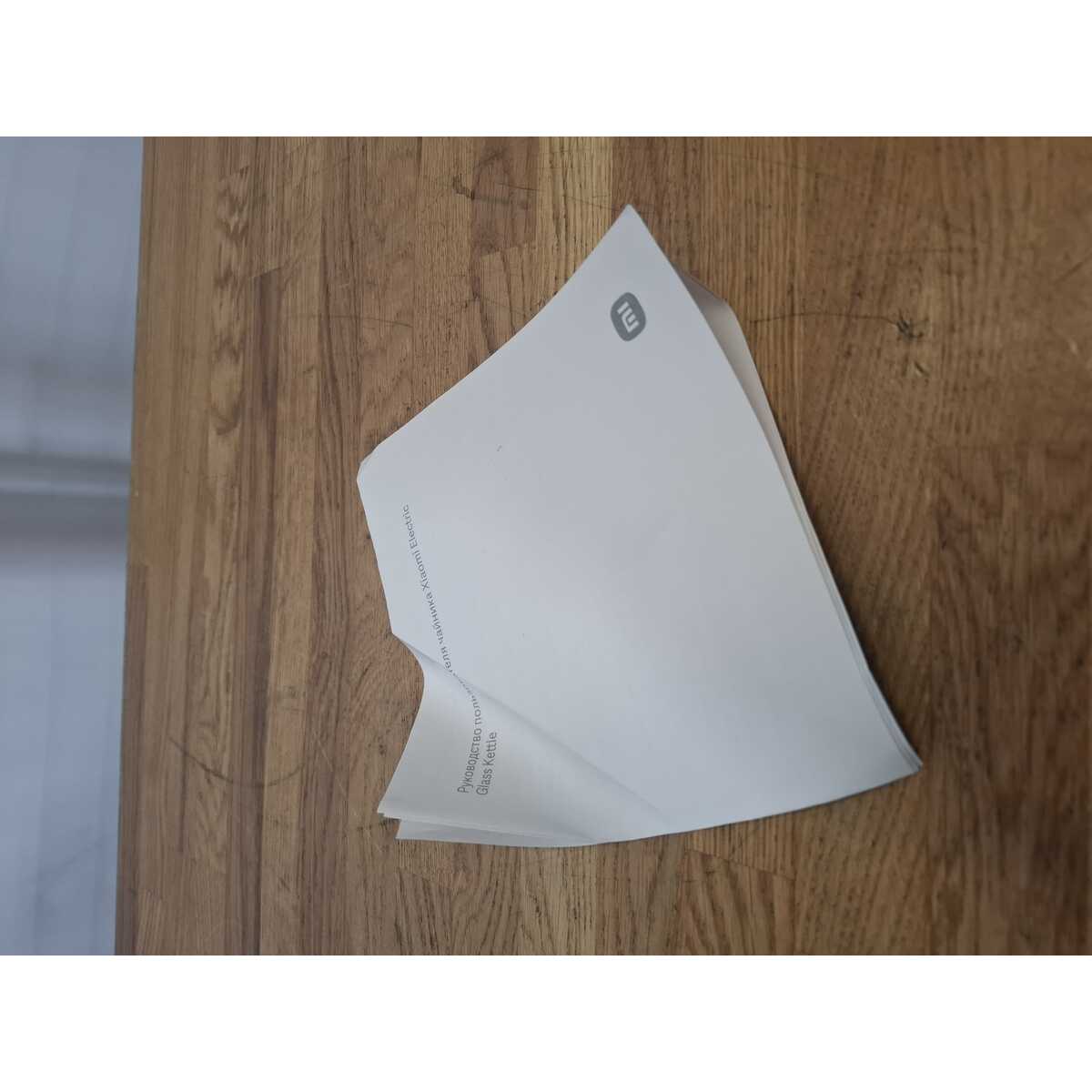 Чайник Xiaomi Electric Glass Kettle RU, черный