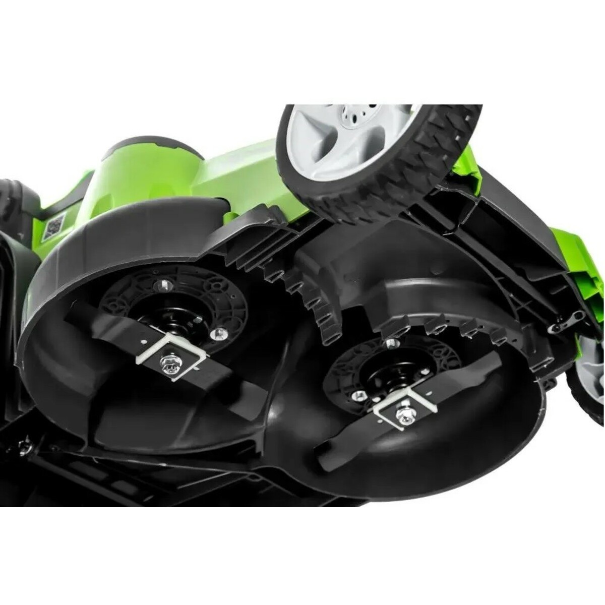Газонокосилка роторная Greenworks G40LM49DBK4 (Цвет: Green)