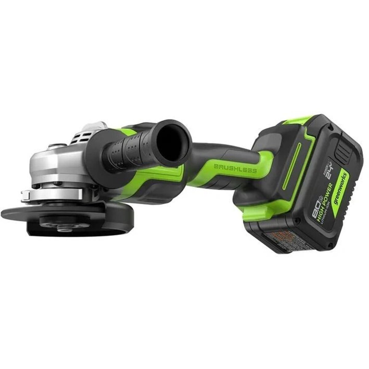 Углошлифовальная машина Greenworks GD24AG (Цвет: Green)