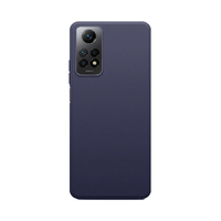 Чехол-накладка Borasco Silicone Сase для смартфона Xiaomi Redmi Note 12 Pro 4G (Цвет: Blue)