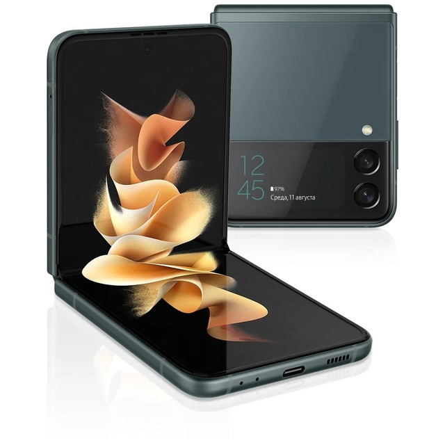 Смартфон Samsung Galaxy Z Flip3 8/256Gb (NFC) (Цвет: Green)