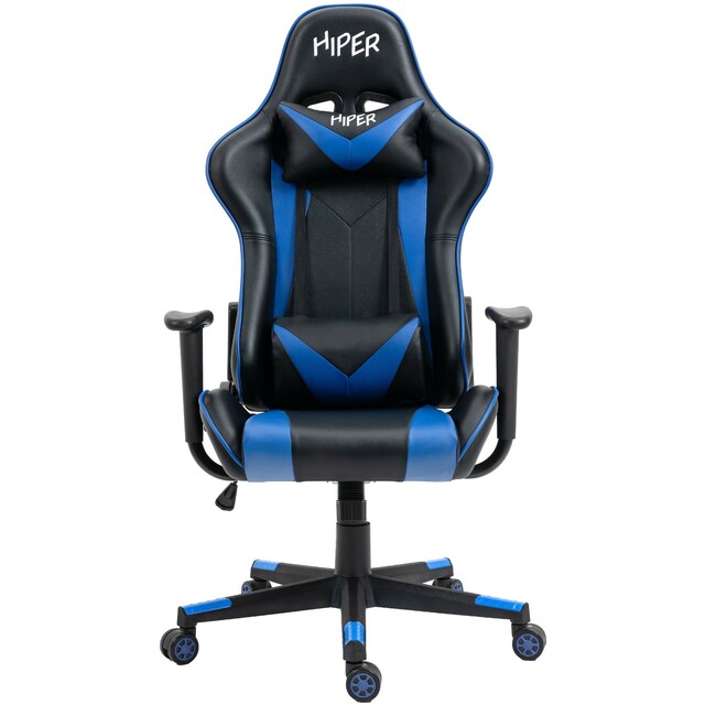 Кресло игровое Hiper HGC102 (Цвет: Black / Blue) Кресло игровое Hiper HGC102 (Цвет: Black / Blue)