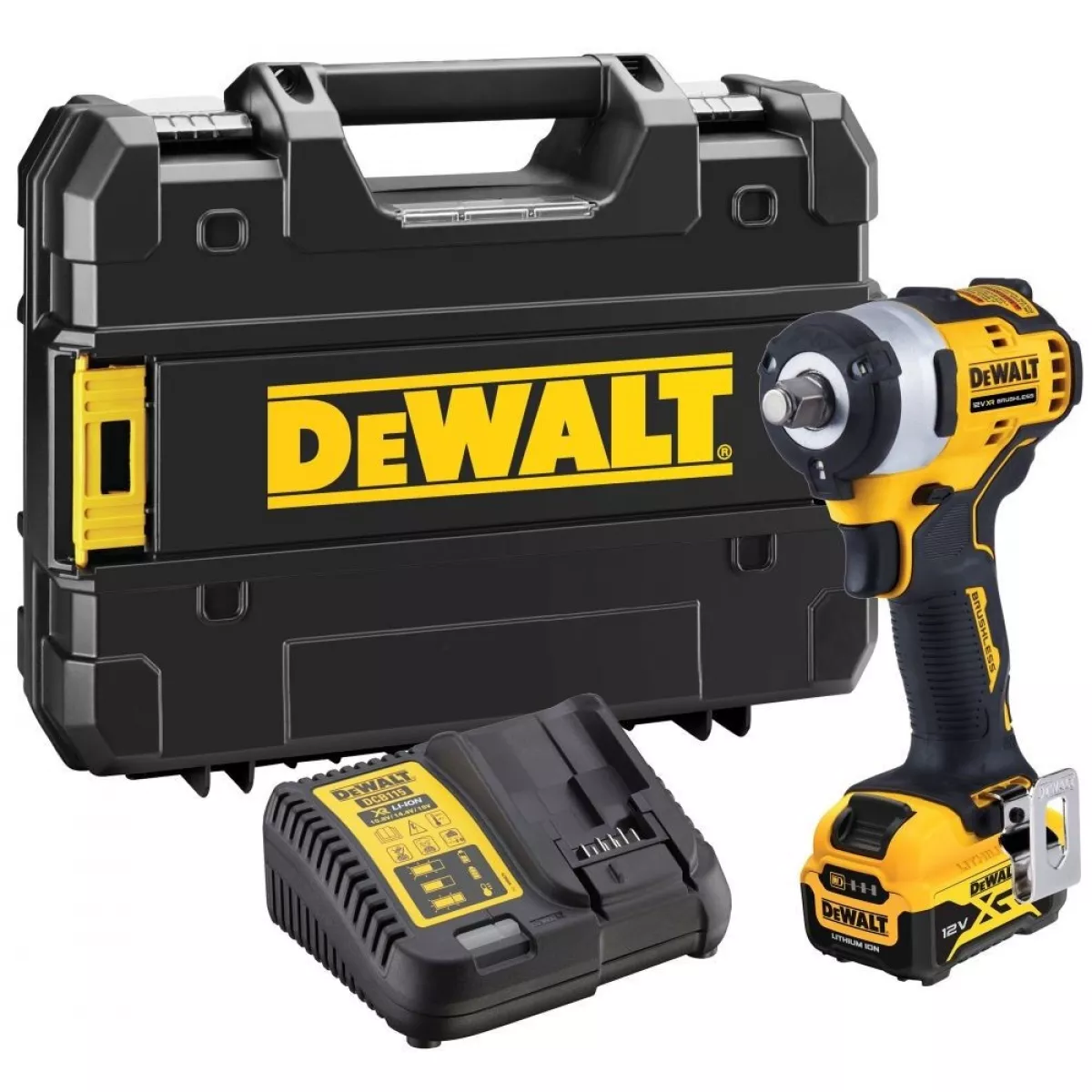 Гайковерт DeWalt DCF901P1-QW (Цвет: Yellow/Black)