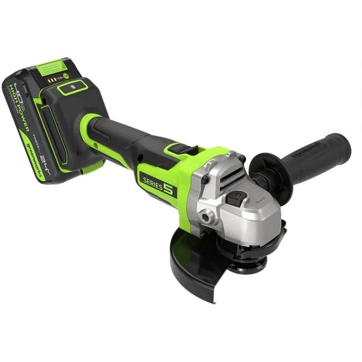 Углошлифовальная машина Greenworks AG590 (Цвет: Green)