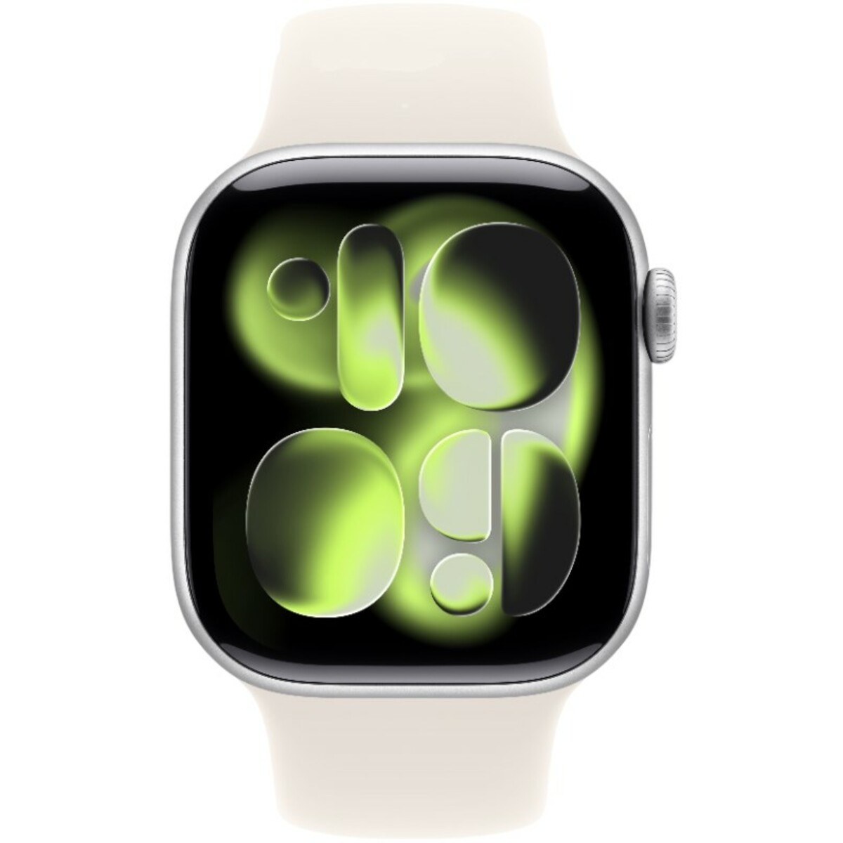 Умные часы Apple Watch Series 11 42mm Aluminum Case with Sport Band S / M (Цвет: Silver / Starlight)
