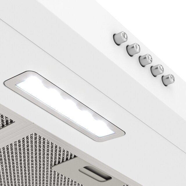 Вытяжка козырьковая Elikor Eco ONE 50 WH, белый 
