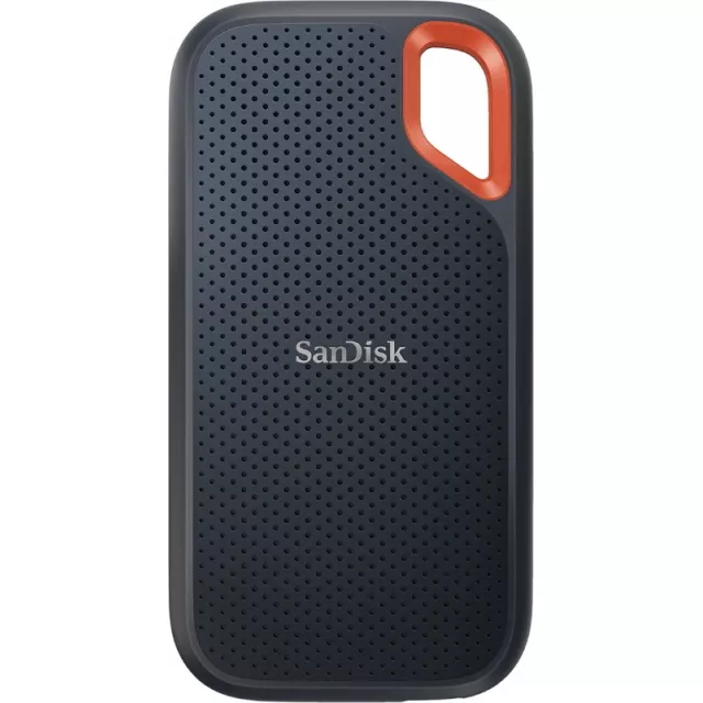 Накопитель SSD Sandisk USB-C 2Tb SDSSDE61-2T00-G25 Extreme Portable V2 (Цвет: Black)