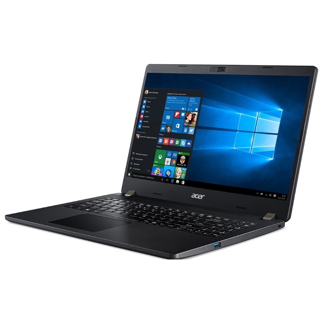 Ноутбук Acer TravelMate P2 TMP215-52-52HL Core i5 10210U / 8Gb / 1Tb / Intel UHD Graphics 620 / 15.6 / FHD (1920x1080) / Windows 10 Professional / black / WiFi / BT / Cam