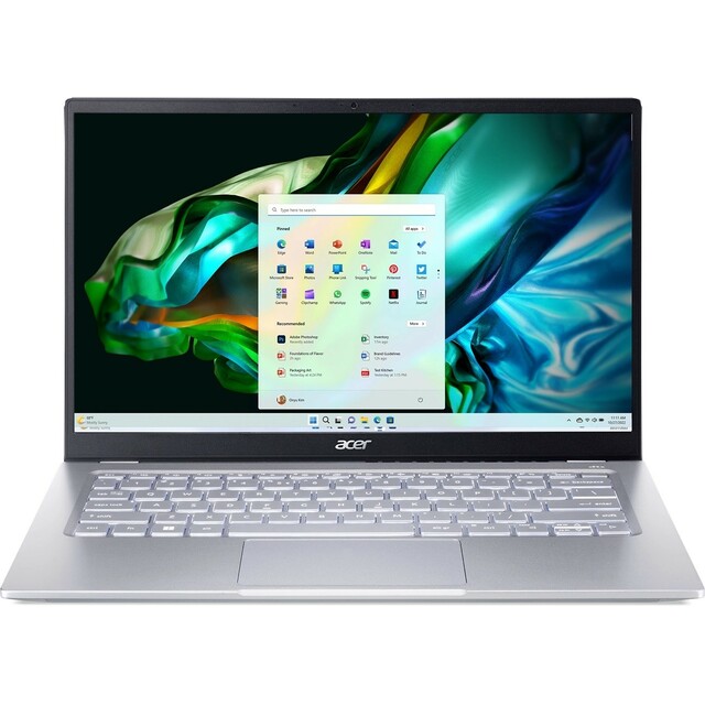 Ноутбук Acer Swift Go 14 SFG14-41-R7EG Ryzen 7-7730U 16GB / 1TB W11H silver