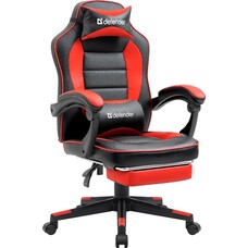 Кресло игровое Defender Tauros (Цвет: Red/Black)