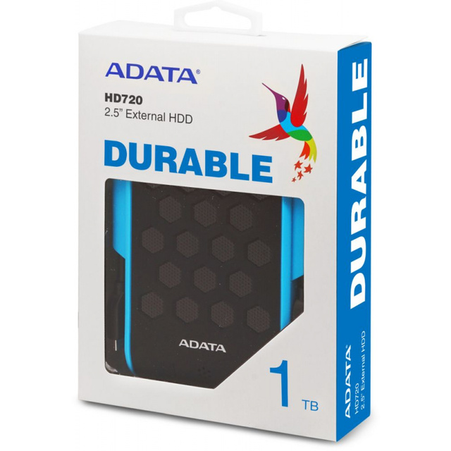 Внешний HDD Adata HD720 1 ТБ (Цвет: Blue)