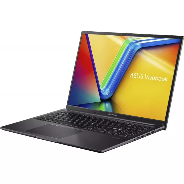 Ноутбук Asus VivoBook 16 X1605ZA-MB660 Core i5 12500H 16Gb SSD512Gb Intel Iris Xe graphics 16 IPS WUXGA (1920x1200) noOS, черный WiFi BT Cam (90NB0ZA3-M00Z70)