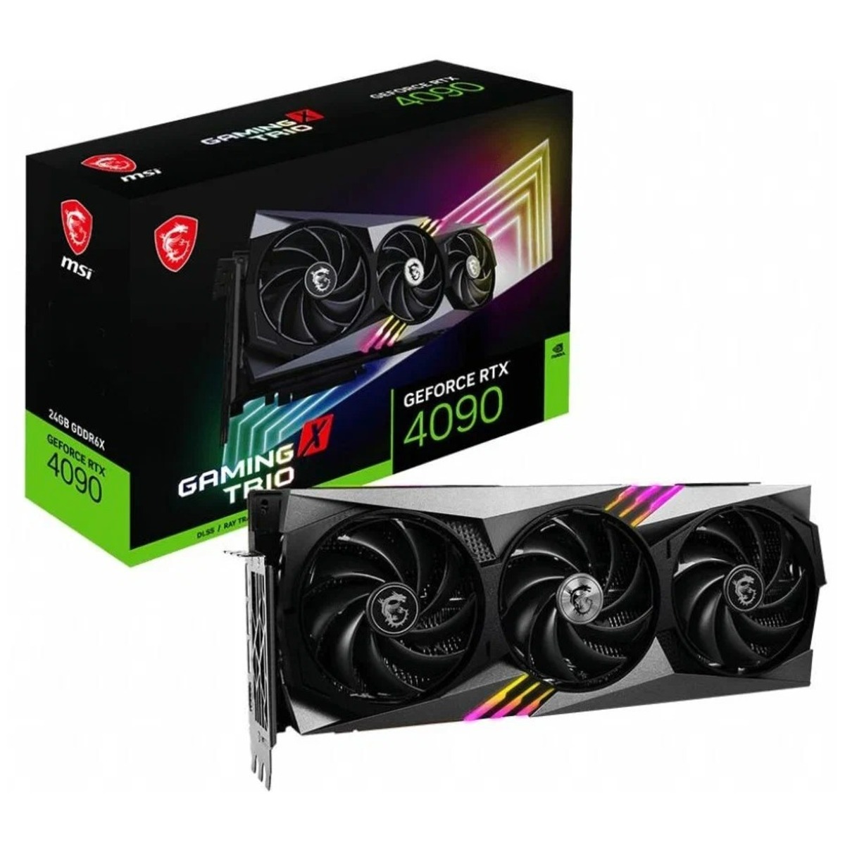 Видеокарта MSI GeForce RTX 4090 GAMING X TRIO 24G