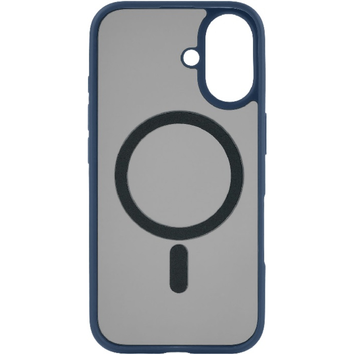 Чехол-накладка uBear Cloud Mag Case для смартфона Apple iPhone 16 (Цвет: Dark Blue)