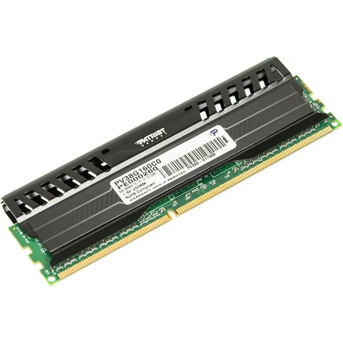 Память DDR3 8Gb 1600MHz Patriot PV38G160C0