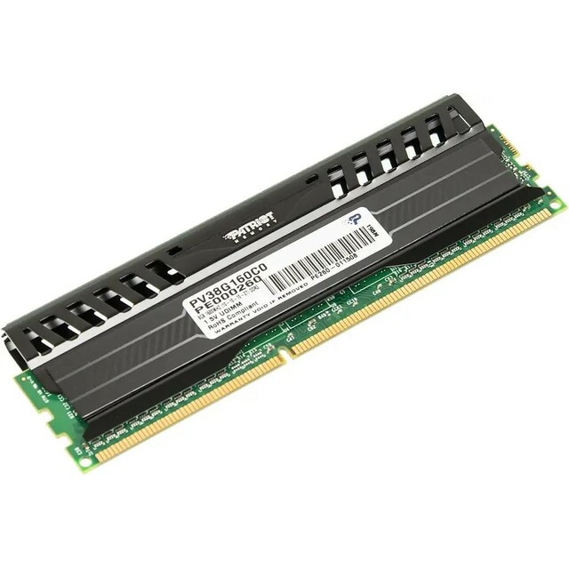 Память DDR3 8Gb 1600MHz Patriot PV38G160C0