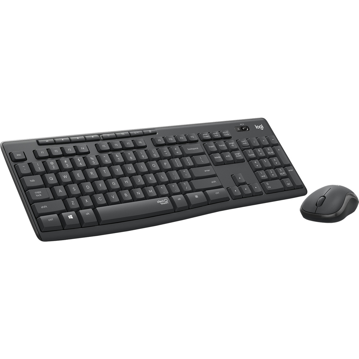 Клавиатура + мышь Logitech MK295 Silent Wireless Combo (Цвет: Black)