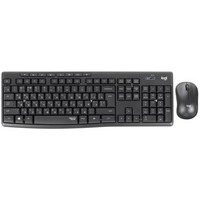 Клавиатура + мышь Logitech MK295 Silent Wireless Combo (Цвет: Black)